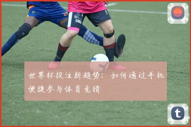 世界杯投注新趋势:如何通过手机便捷参与体育竞猜
